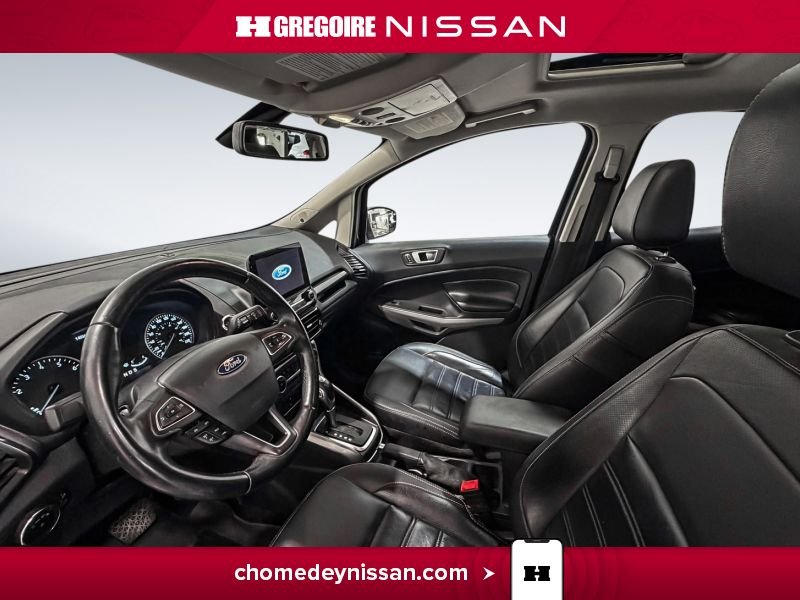 Ford EcoSport CL6893 | Titanium * 4WD * Cuir * Toit * Caméra 2018 Noir Laval - photo #14