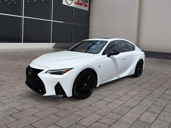 2025 Lexus IS 350 F3 SPORT EXHAUST PERFORMANCE 2025 White