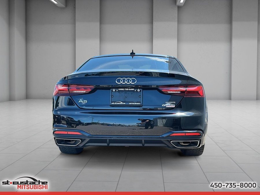 2021 Audi A5 coupé Technik 2.0 TFSI quattro-cuir-toit panoramique-sièges électrique chauffants Black