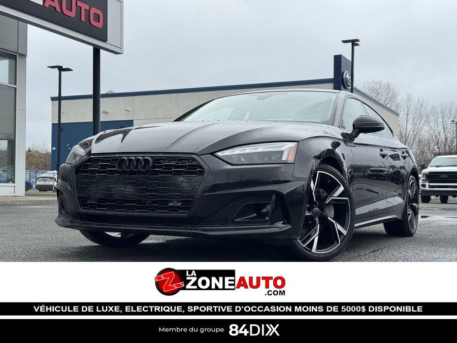 Audi A5 Sportback 2022 2022 Noir