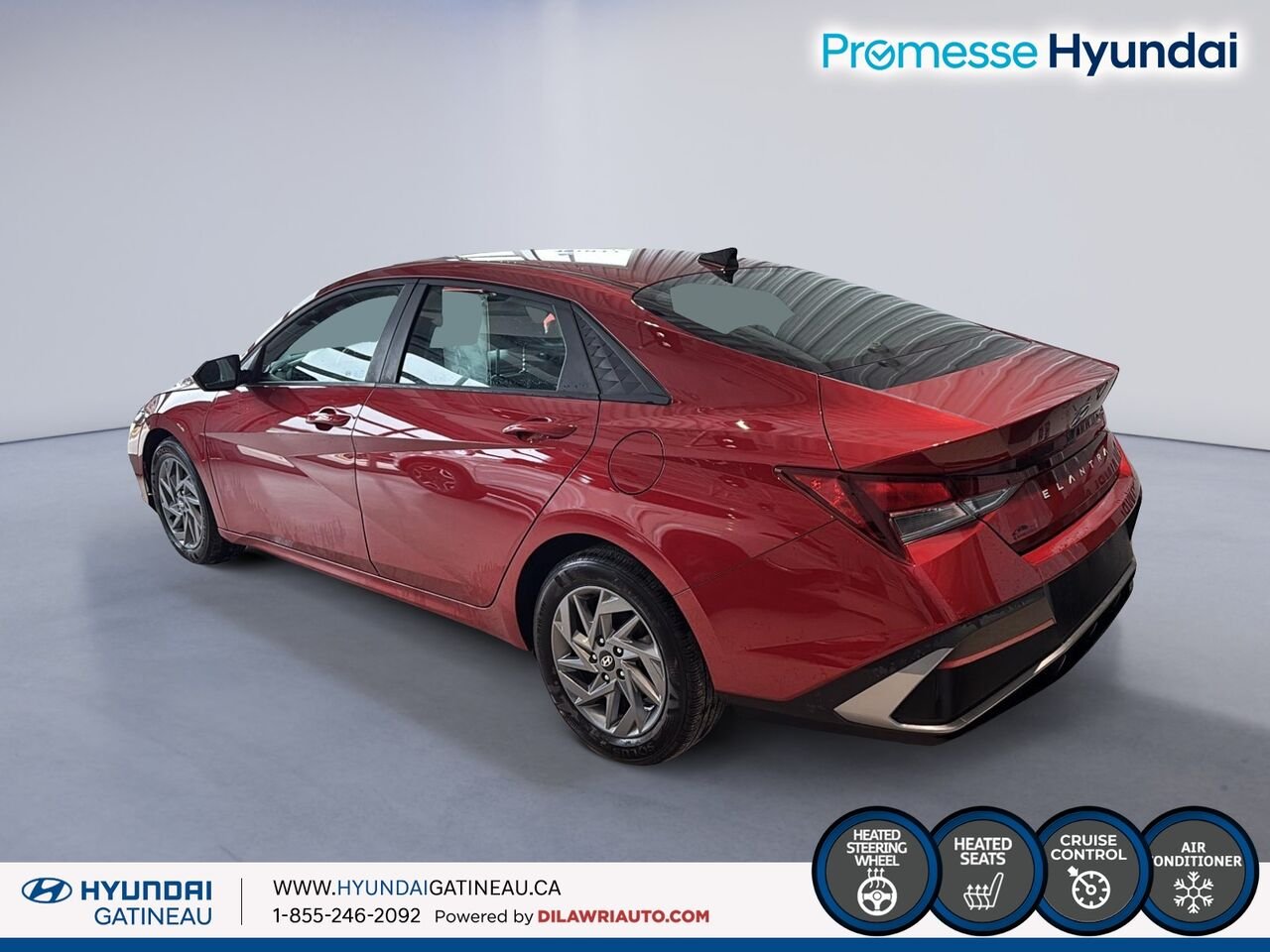 Hyundai Elantra 2024 Rouge Gatineau - photo #3