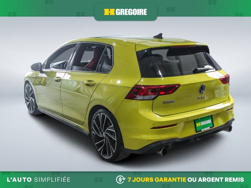 2022 Volkswagen Golf GTI Yellow Laval - photo #4