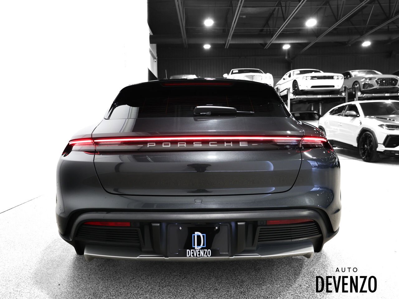 2022 Porsche Taycan Grey Saint-Eustache - photo #3