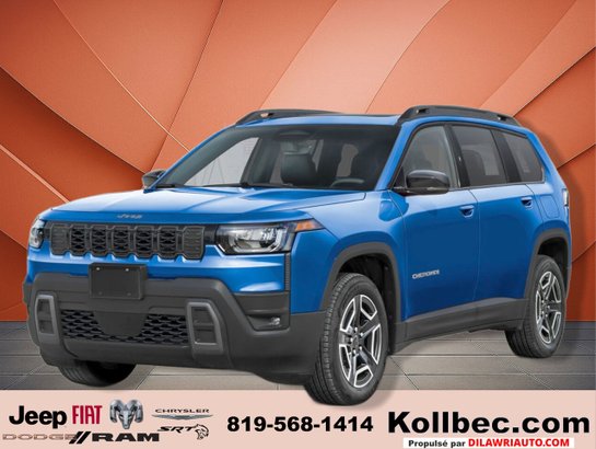 JEEP Cherokee 2026 Couche nacrée bleu hydro