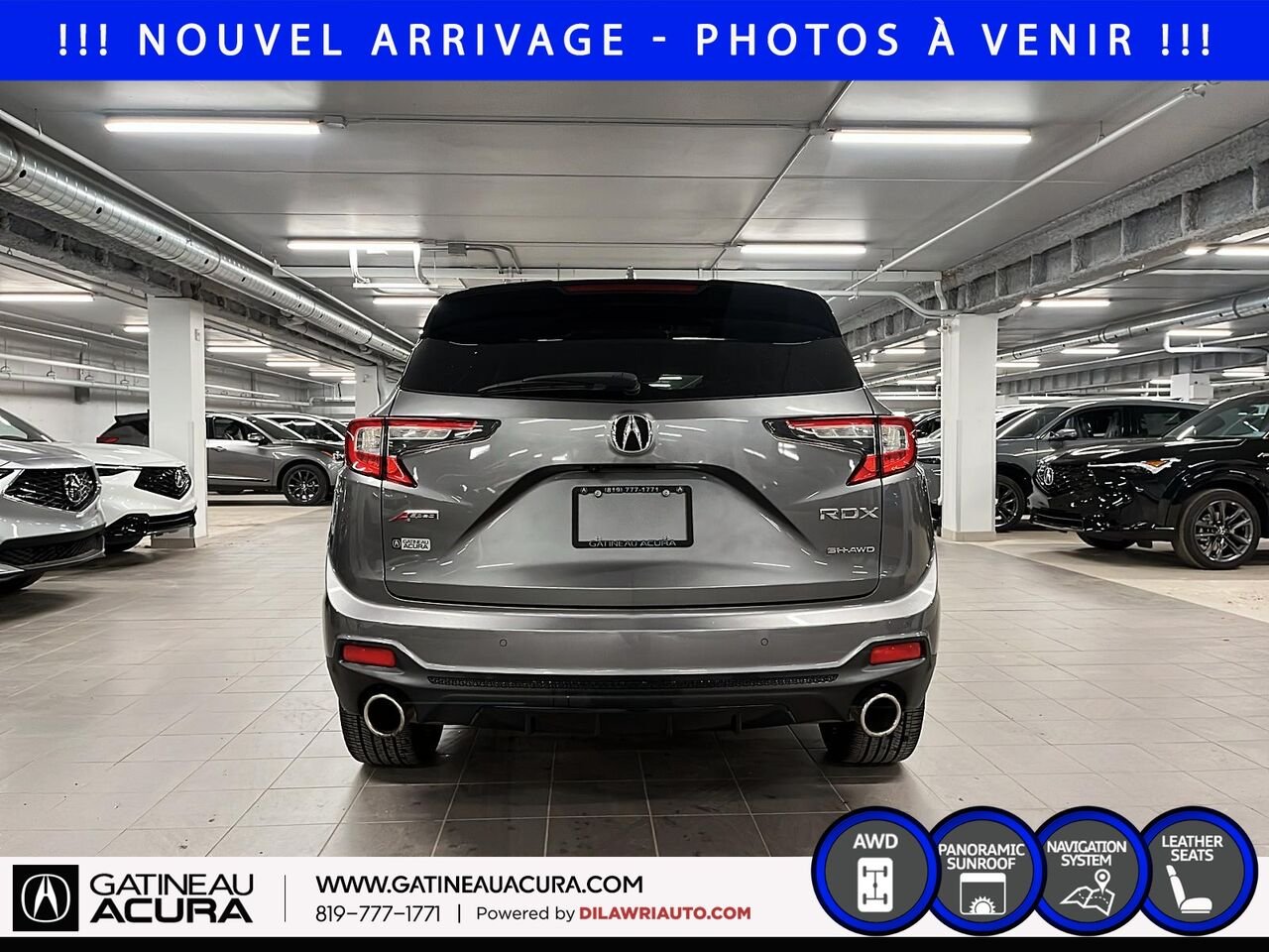 Acura RDX A-Spec SH-AWD 2024 Gris Gatineau - photo #5