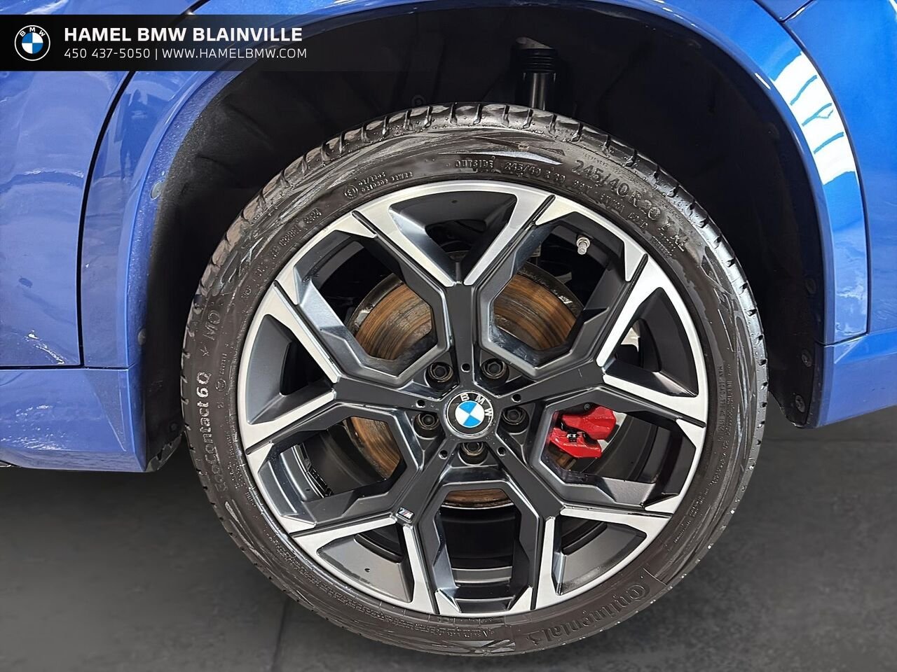 BMW X1 M35i xDrive véhicule d'activités sportives 2025 Bleu Blainville - photo #6