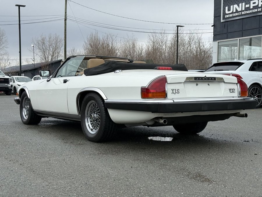Jaguar XJS V12 Cabriolet 1990 1990 Blanc