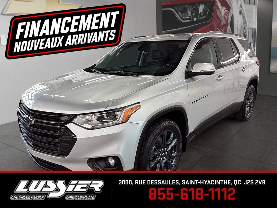 CHEVROLET TRAVERSE RS 2021 Gris