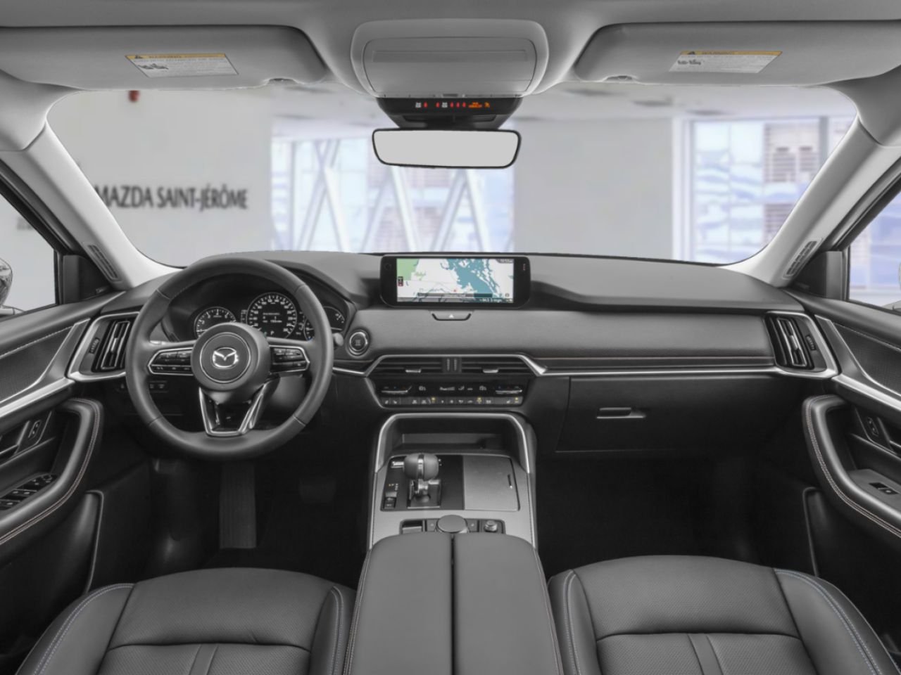 2026 MAZDA CX-90 MHEV GT TI Jet Black Mica Saint-Jérôme - photo #9