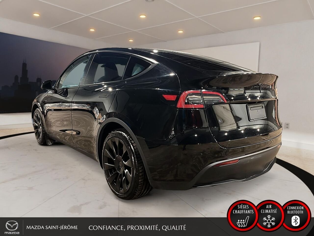2023 Tesla Model Y MOON ROOF | LEATHER | Black Saint-Jérôme - photo #8