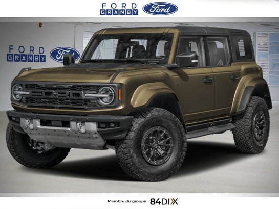 Ford Bronco Raptor 4 portes 4x4 2026 Vert abri métallisé