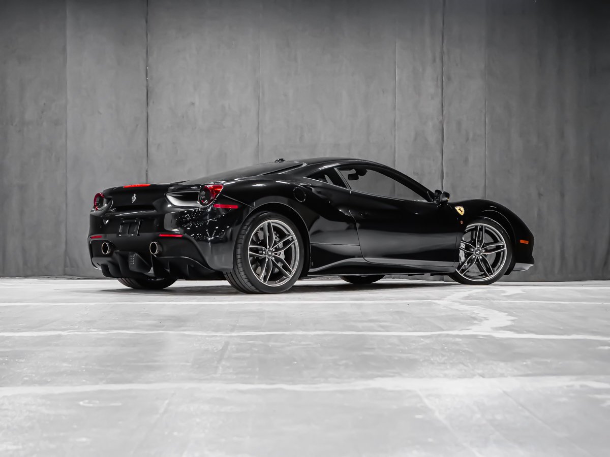 2016 Ferrari 488 GTB Black Montreal - photo #5