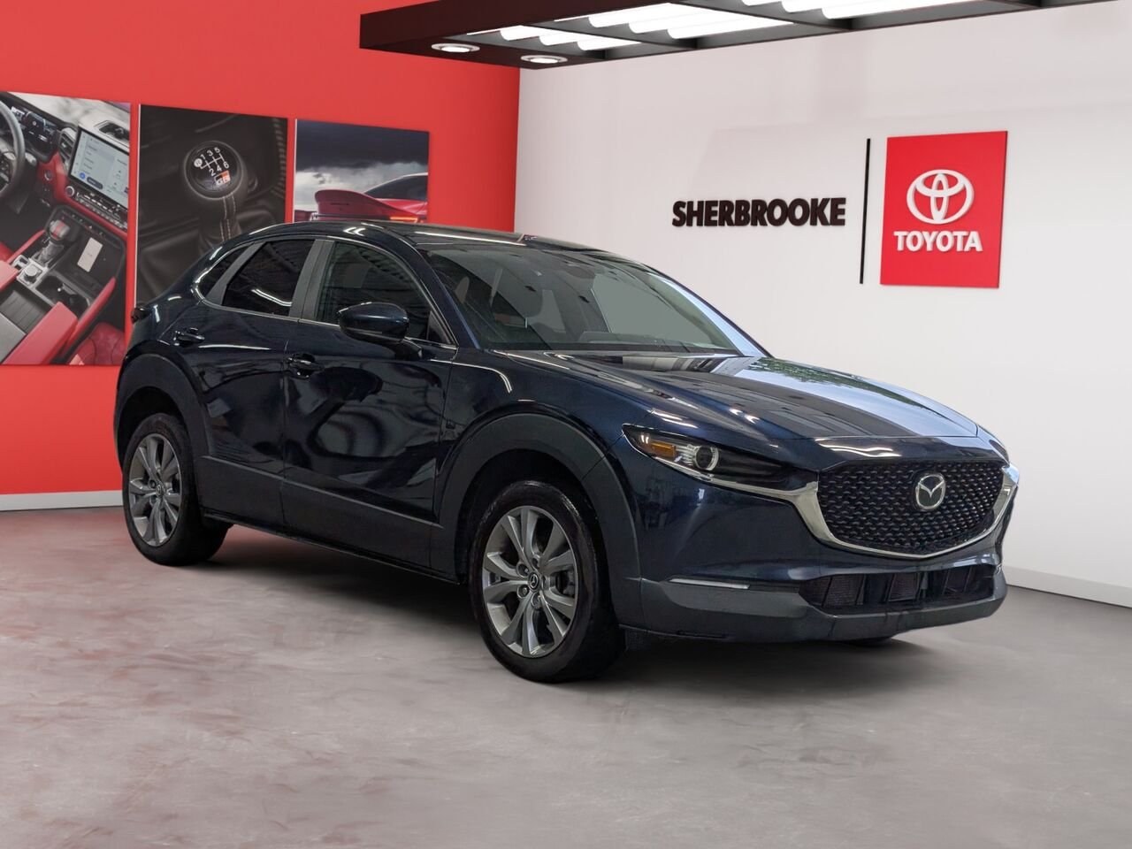 Mazda CX-30 GS/SIÈGES CHAUFFANTS/VOLANT CHAUFFANT/DÉMARRAGE SANS CLÉ/AC 2022 Bleu Sherbrooke - photo #4