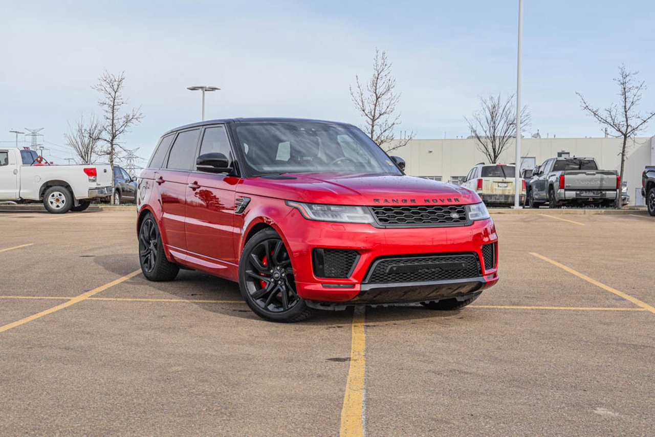 2022 Land Rover Range Rover Sport V8 Supercharged Autobiography Dynamic Red Sherwood Park - photo #1
