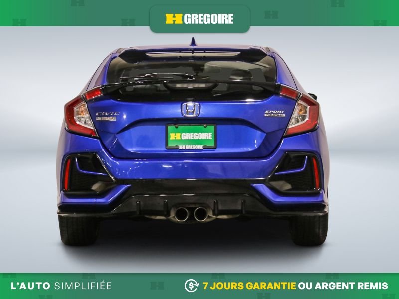2020 Honda Civic Blue Saint-Eustache - photo #7
