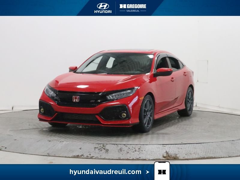 2019 Honda Civic Red Laval - photo #4