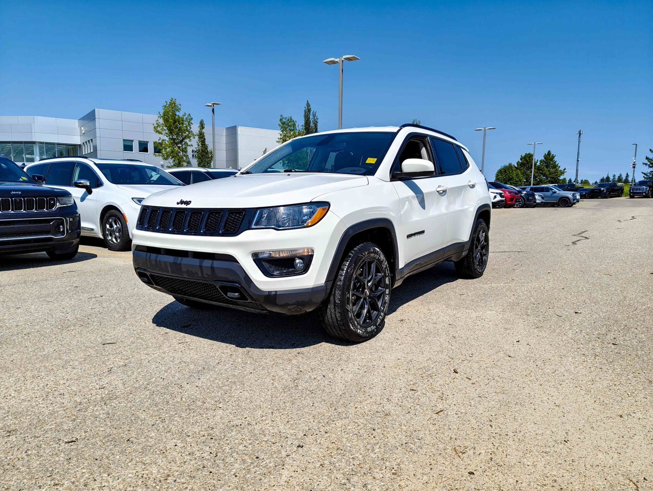 2021 Jeep Compass Upland Edition 4x4 White Sherwood Park - photo #3