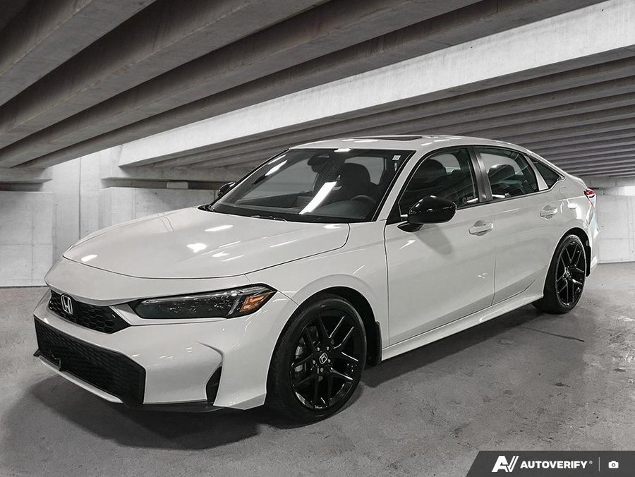 2025 Honda Civic Sedan Hybrid 2025 White