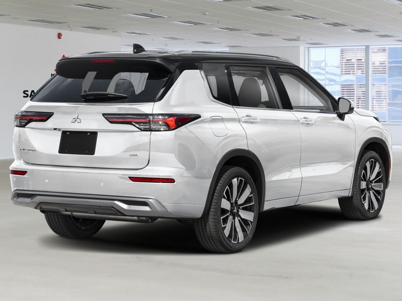 Mitsubishi Outlander GT 2026 Blanc diamant/toit noir Montréal - photo #1