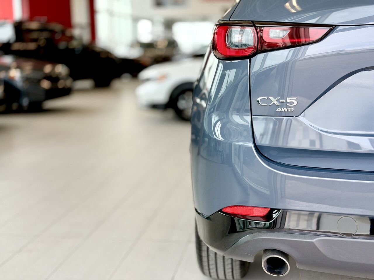 Mazda CX-5 2022 Gris Notre-Dame-des-Prairies - photo #12