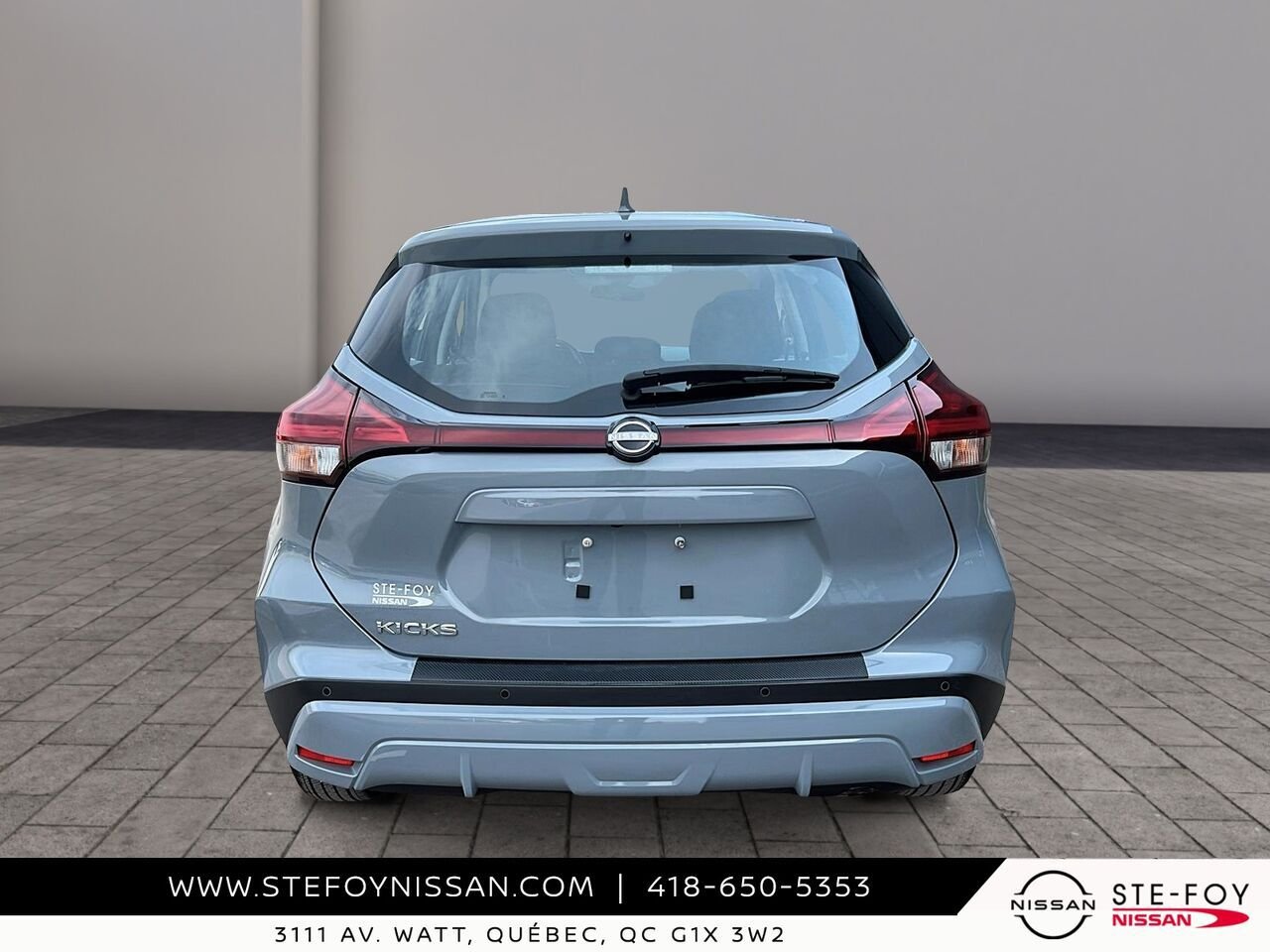 Nissan Kicks S TA 2024 Gris Ste-Foy - photo #2
