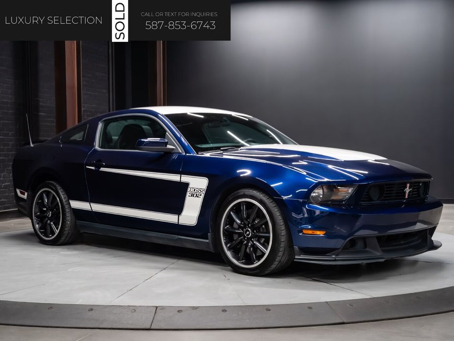 2012 Ford Mustang 2012 Blue