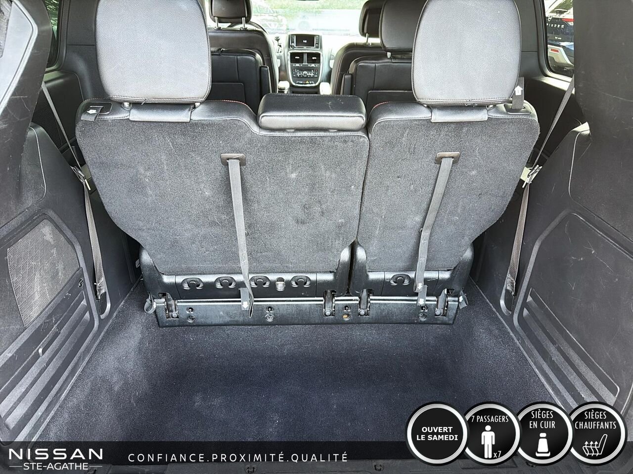2020 Dodge Grand Caravan GT | TV/DVD | CUIR | STOW N GO | Black Saint-Jérôme - photo #14