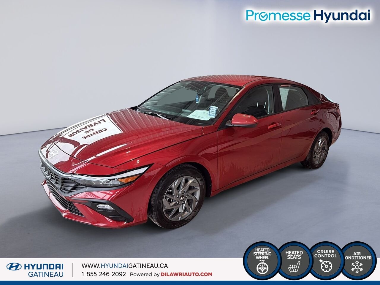 Hyundai Elantra 2024 Rouge Gatineau - photo #4