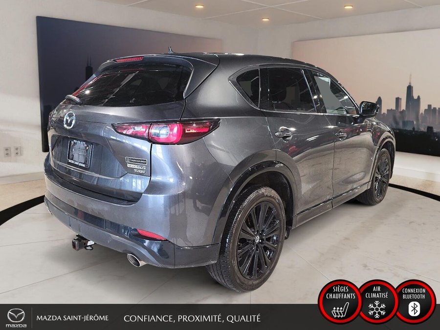 Mazda CX-5 Sport avec moteur turbo | TOIT OUVRANT | AWD | 2022 Gris