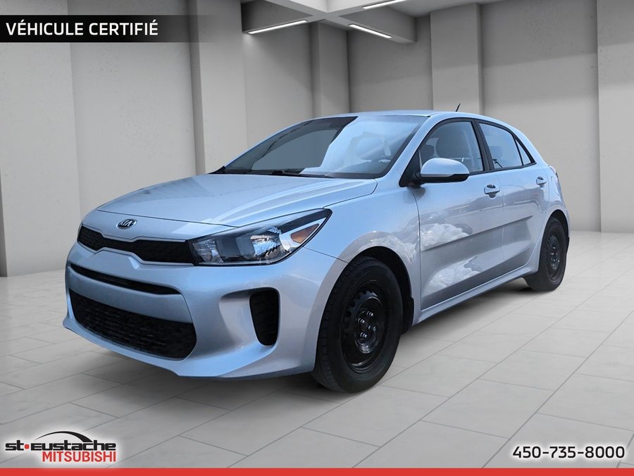 Kia Rio 5 portes LX+ AUTOMATIQUE-BANC ET VOLANT CHAUFFANT-CAMERA DE RECUL 2018 Argent