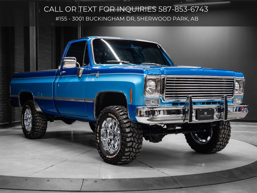 1980 Chevrolet K10 1980 Blue