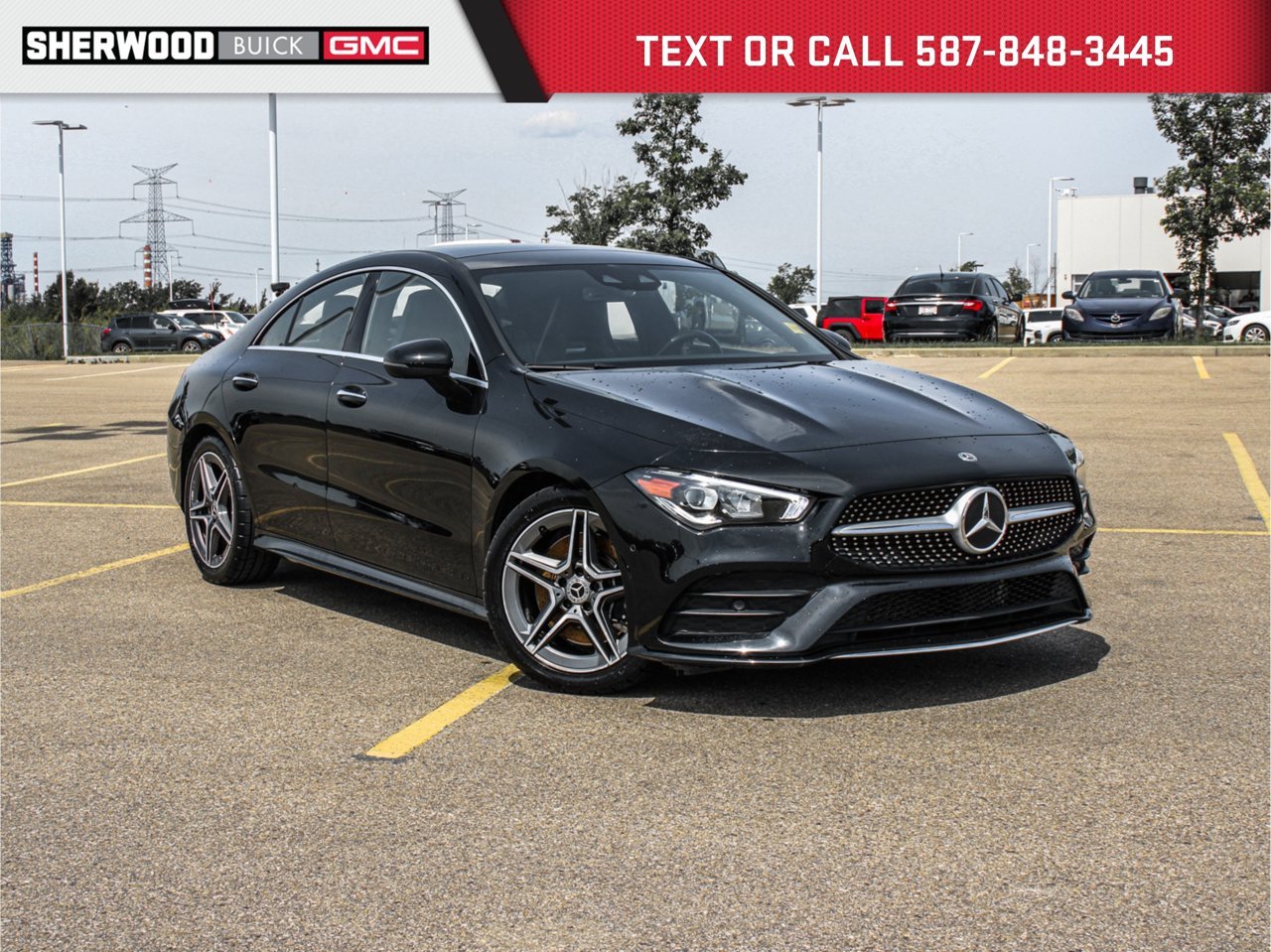 2020 Mercedes-Benz CLA CLA 250 4MATIC Coupe Black Sherwood Park - photo #0
