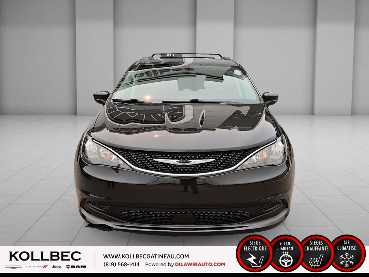 CHRYSLER GRAND CARAVAN SXT 2021 Noir Ottawa & Gatineau - photo #11
