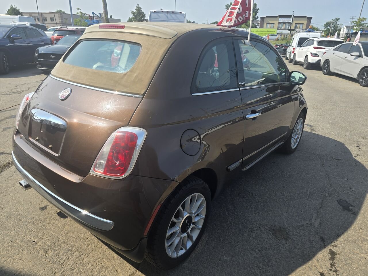 FIAT 500 2012 Brun Longueuil, - photo #4