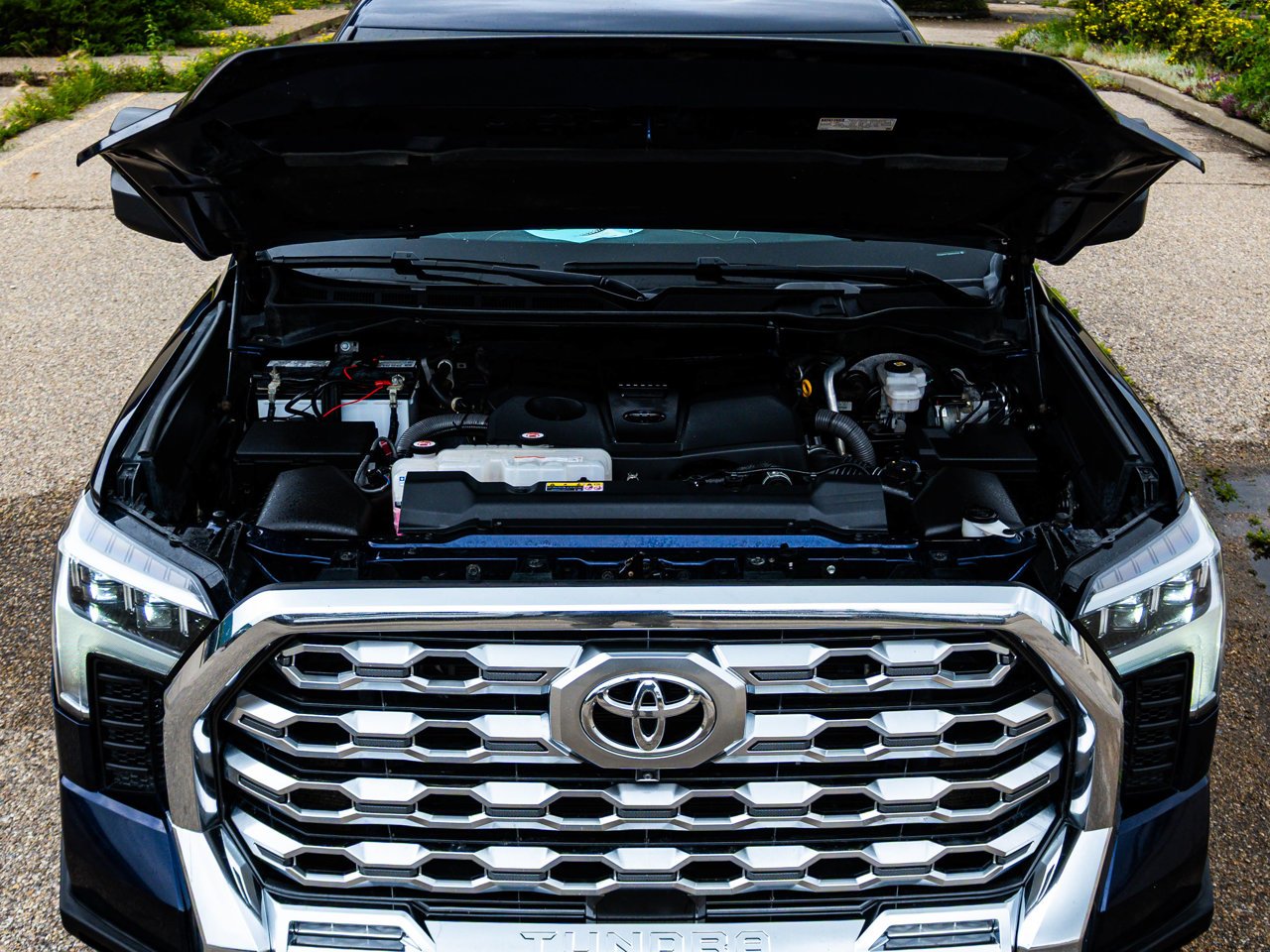 2022 Toyota Tundra 4x4 Crewmax Platinum Long Bed Blue Sherwood Park - photo #8
