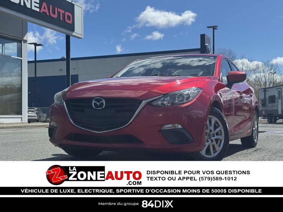 Mazda Mazda3 GS 2015 2015 Rouge