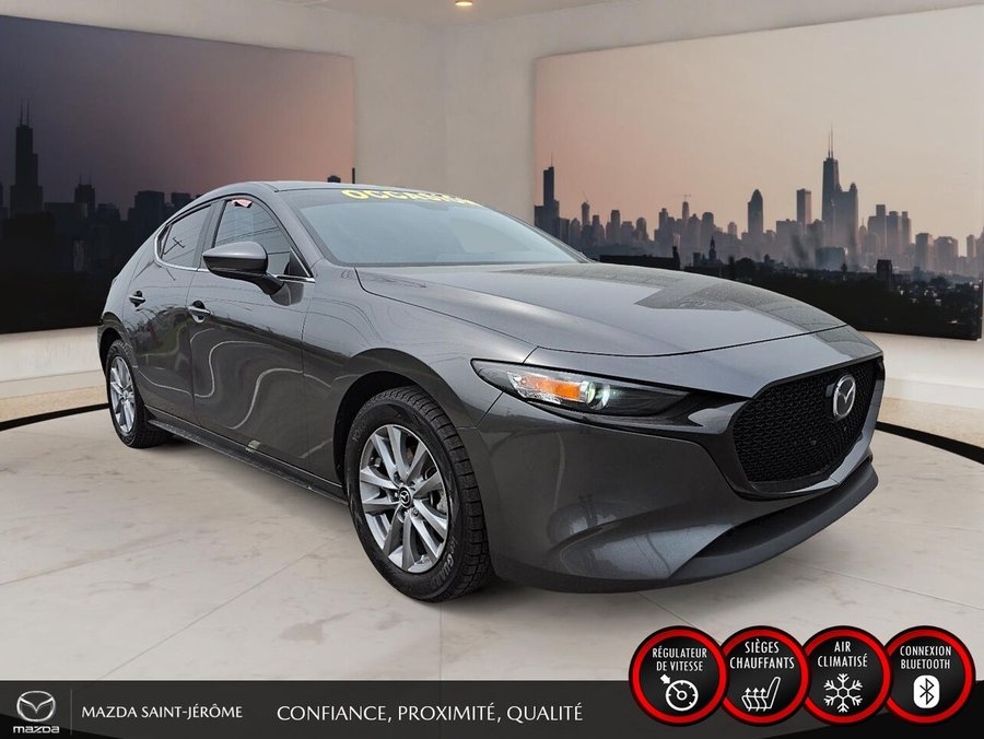 2025 Mazda Mazda3 Sport GX | 5 PORTES | AUTOMATIQUE | MAGS | Grey