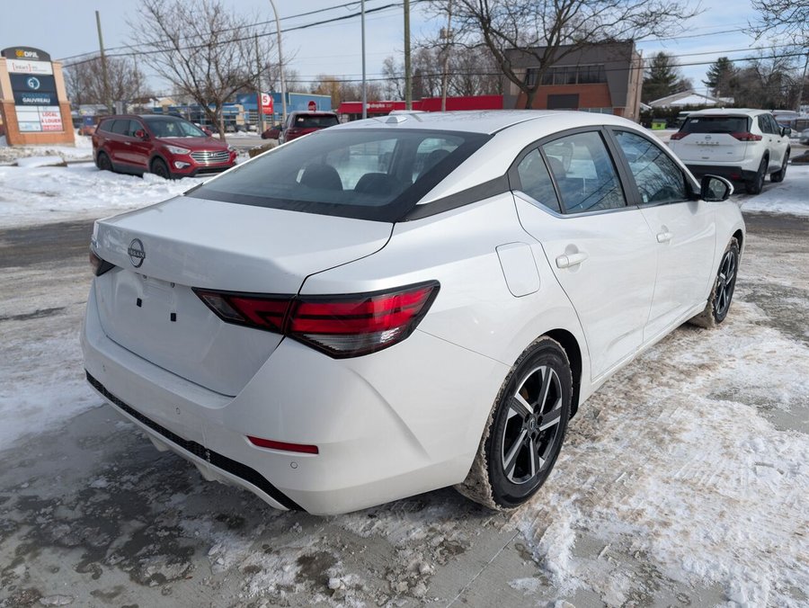 Nissan Sentra 2025 2025 Blanc d'Aspen triple couche