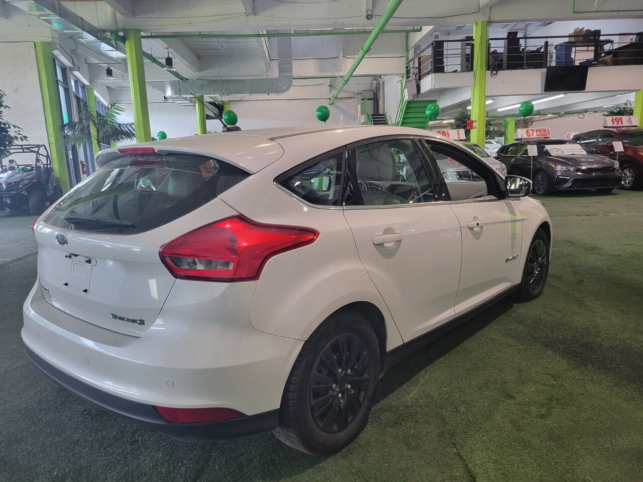 2016 Ford Focus Electric White  - photo #5