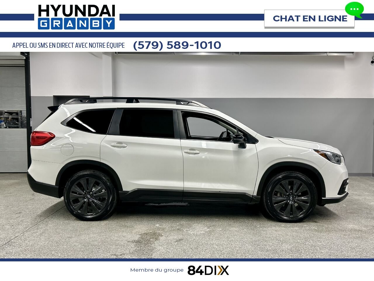 2022 Subaru Ascent White Granby - photo #9