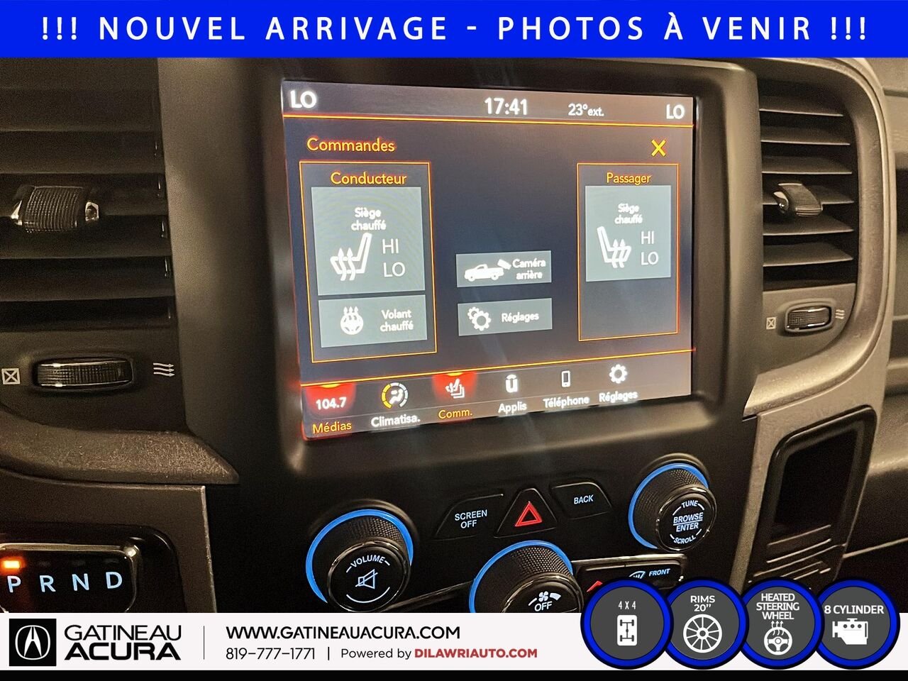 Ram 1500 Classic Express Night Edition crewcab 4x4 2020 Rouge Gatineau - photo #10