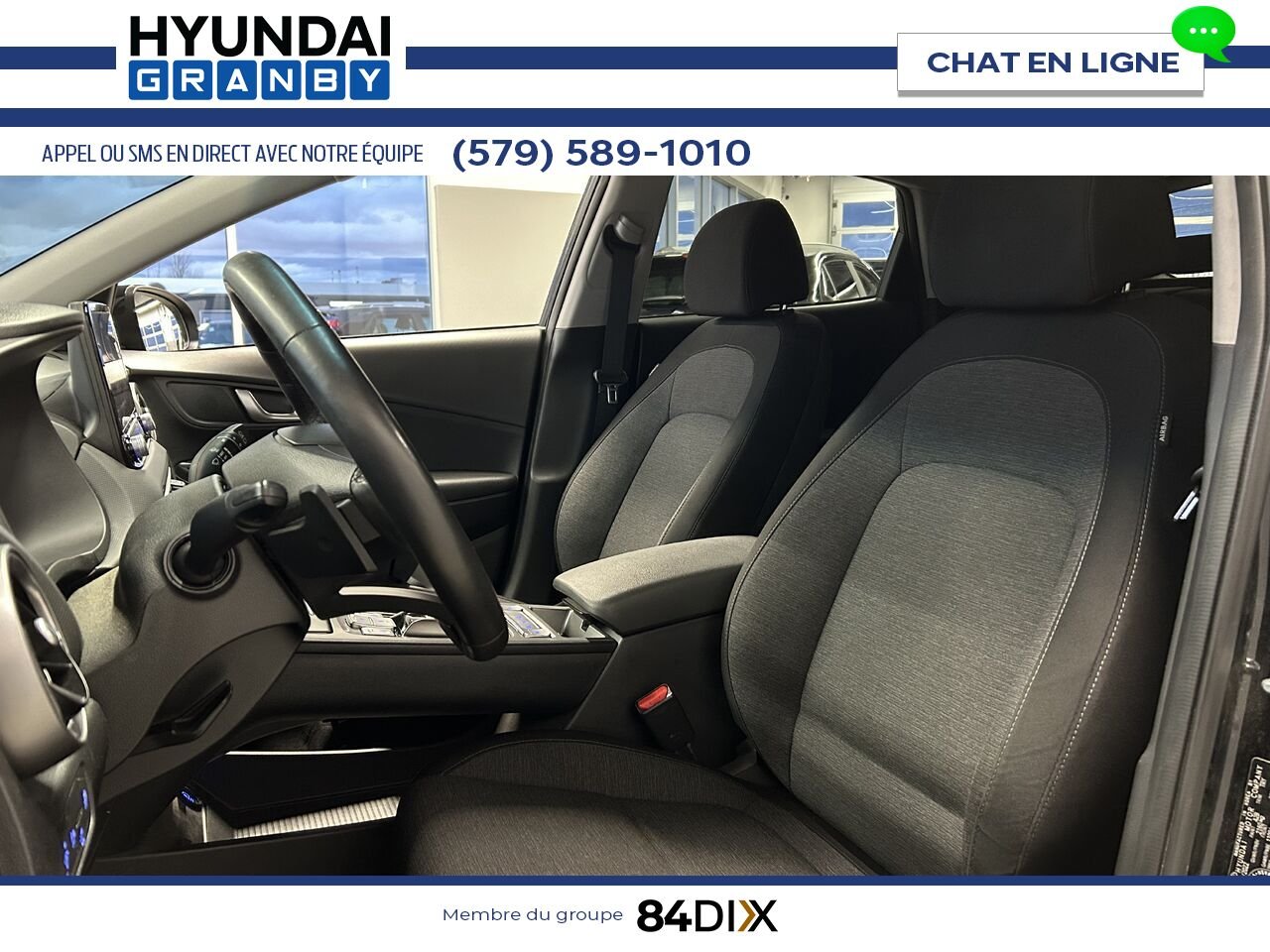 2023 Hyundai Kona Electric Black Granby - photo #12