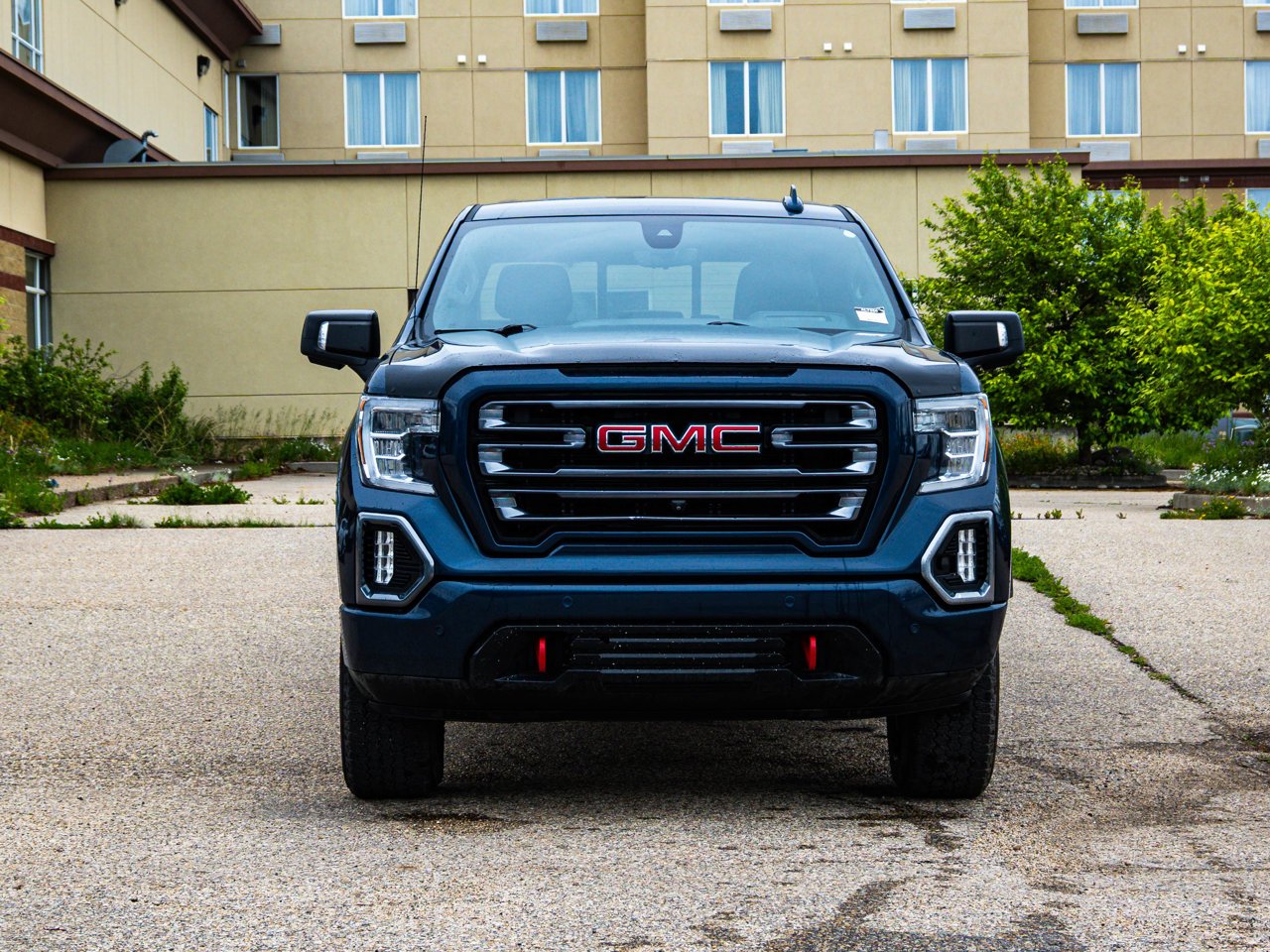 2019 GMC Sierra 1500 4WD Crew Cab 147 AT4 Blue Sherwood Park - photo #2