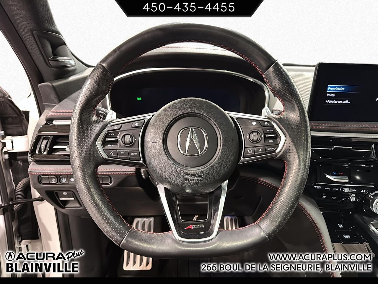 Acura MDX 2025 Blanc Blainville - photo #10