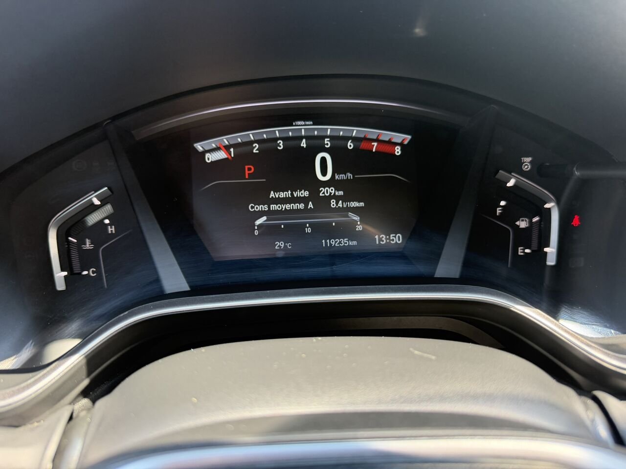 2017 Honda CR-V TOURING AWD Red Laval - photo #28