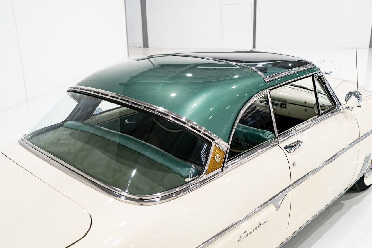 Ford Crestline Skyliner rare glass top long term ownership 1954 Blanc Montréal - photo #52