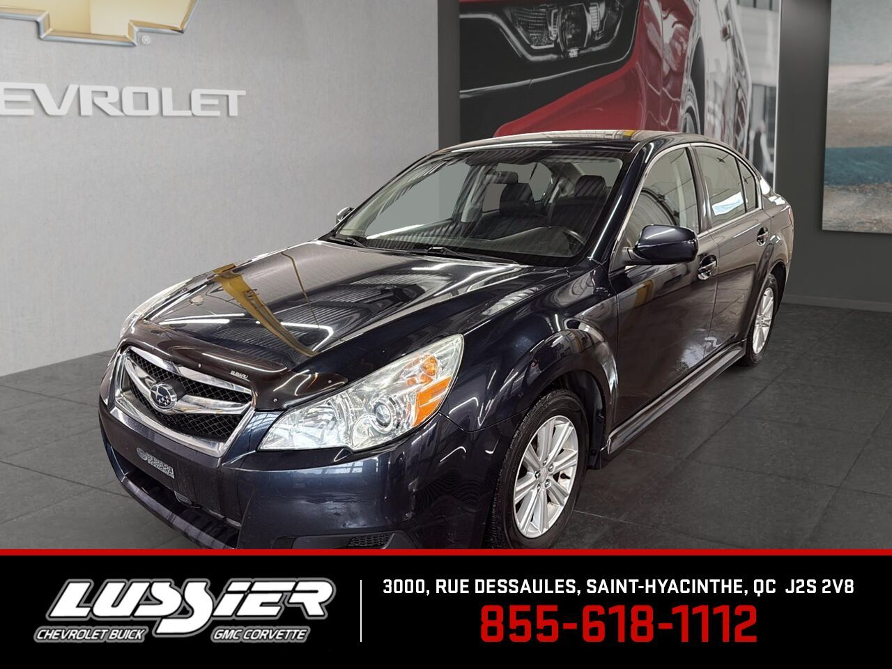 Black 2012 Subaru Legacy Sedan Automatic