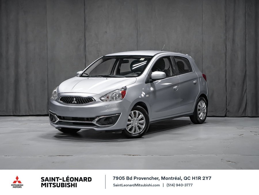 2018 Mitsubishi Mirage ES Silver