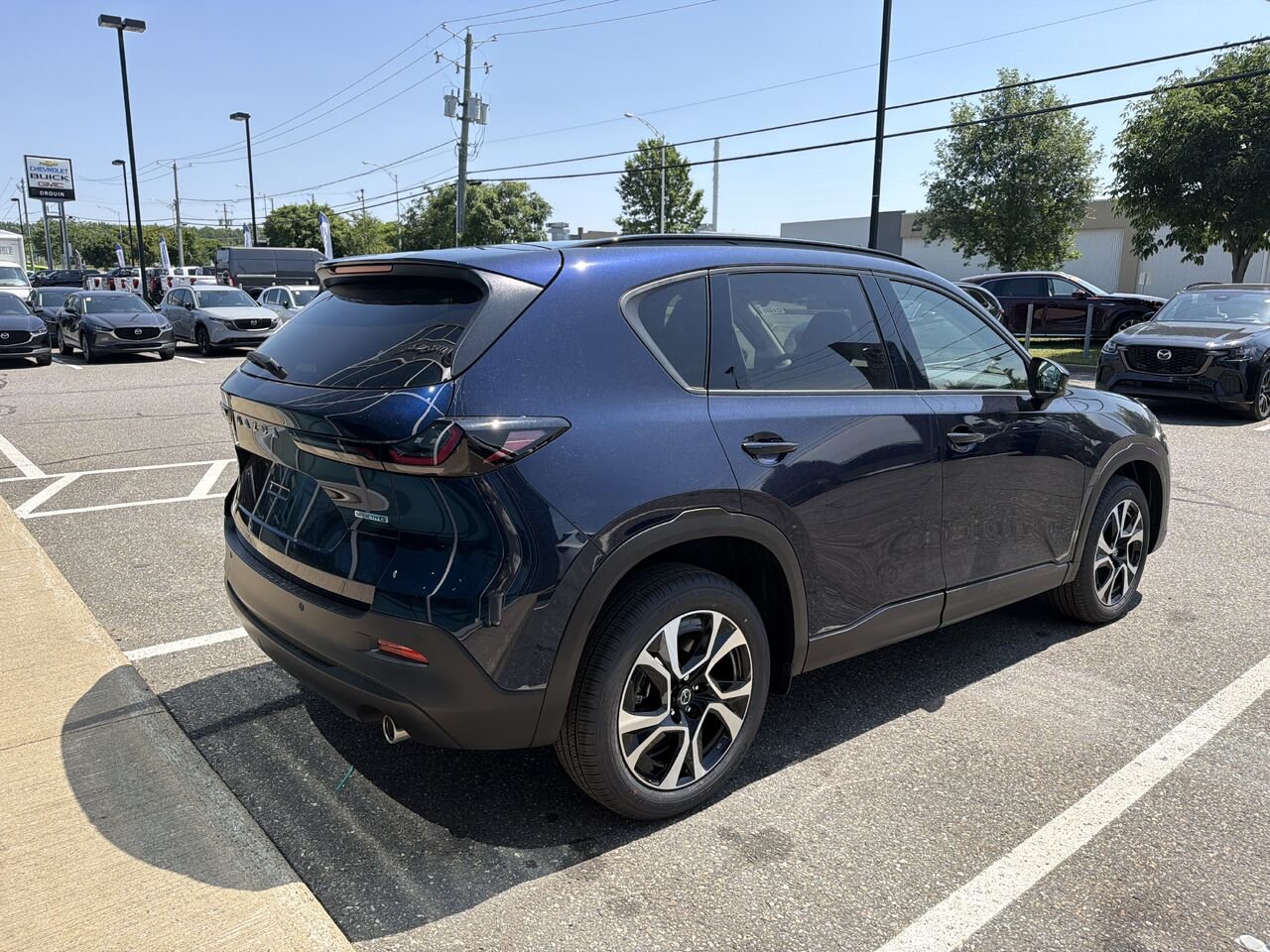 MAZDA CX-5 2026 Bleu marine mica Ste-Marie - photo #1