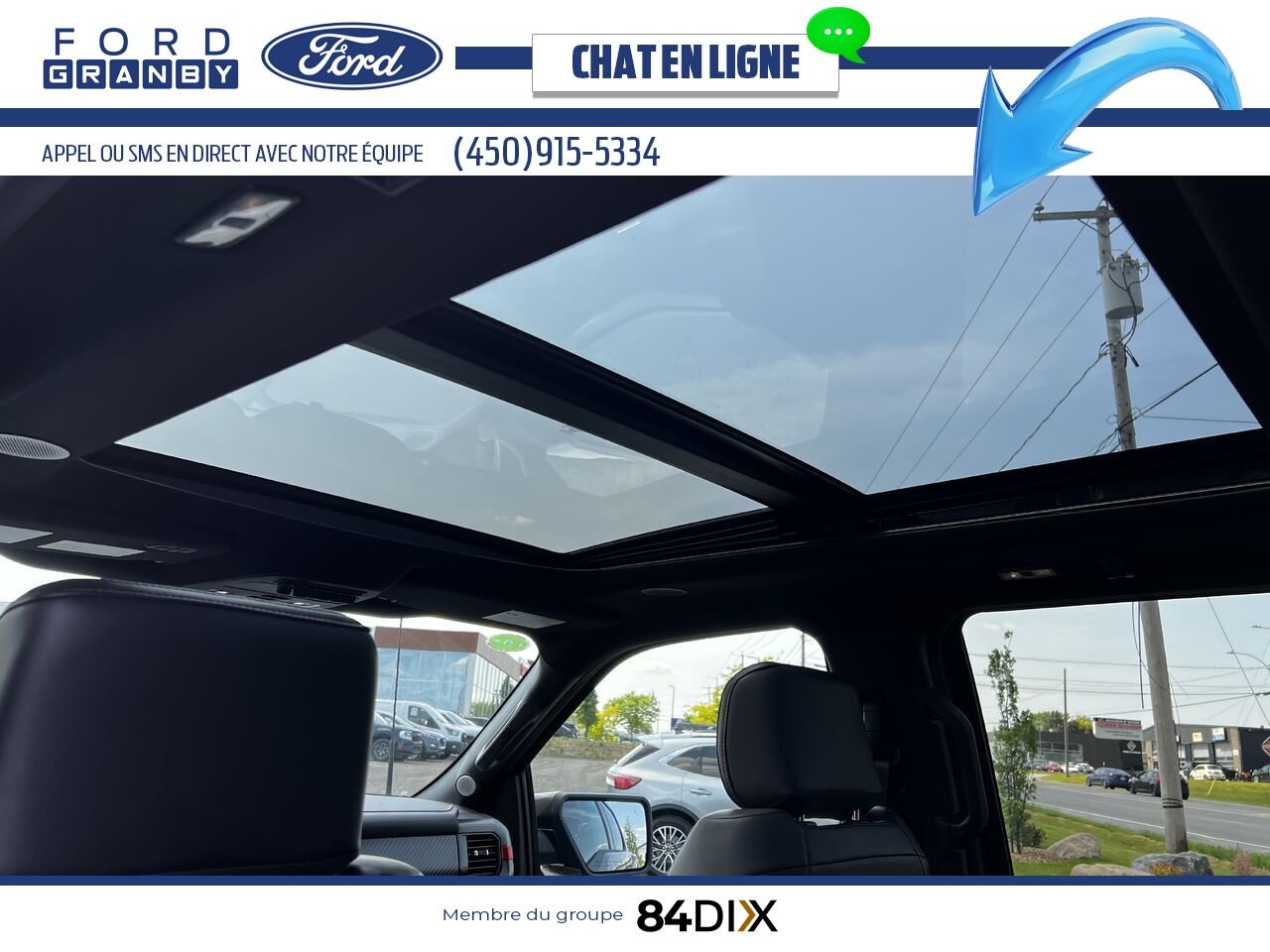 Ford F-150 RAPTOR 37 802A 2025 Vert Granby - photo #23